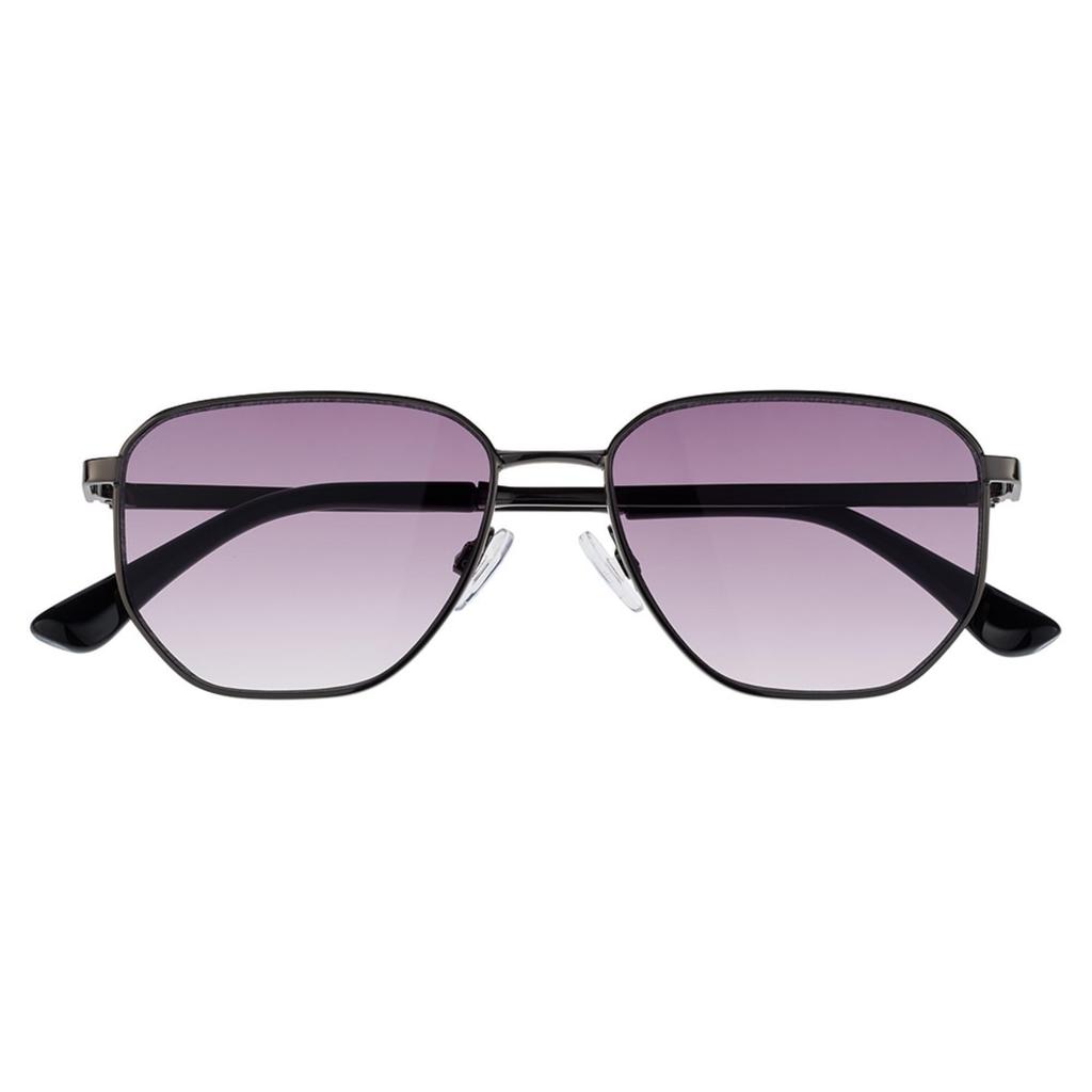 Meigan Nagoya Eyewear Sunglasses for UV Protection Metal Square Wellington Japanese Gradient Men Stylish, (99%), UV400, Frame, Cut, Gold, Style,