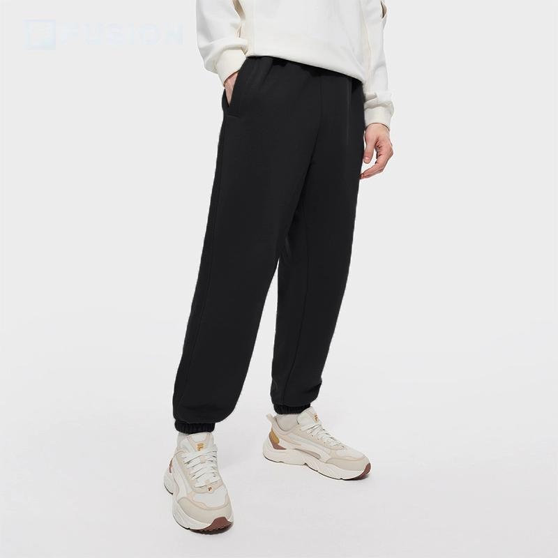 Fila Fusion FUSIONEERFUSION LIFE Knitted Sweatpants Men's Jet Black T11M445603F-BK