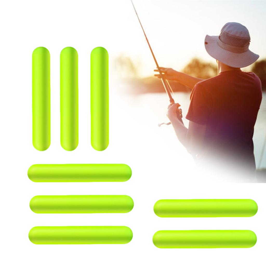 Soft Fishing Float Bobbers Stopper Space Bean Connectors Cylinder Shape Float Sinkers Stops Fishing Accessories