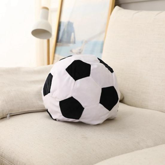 Football Headgear Soft Adjustable Full Coverage Head Cover Cute Decoration Photo Props Cartoon Plush Hat Football Club Party Costume Activity Gift