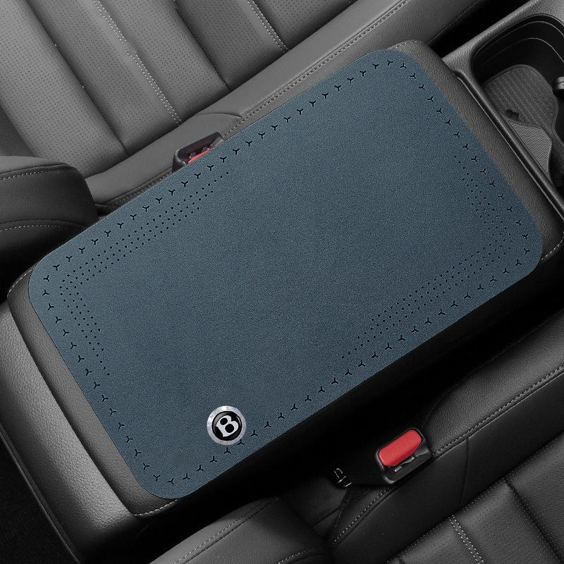 Universal Armrest Cushion Center Console Protector Cover for New Bentley Flying Hurtling Spur Continental GT Bentayga Mulsanne HL5