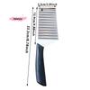 M-Stainless Steel Potato Crinkle Wavy Slicer Knife French Fries Dough Vegetable Fruit Potato Cutter Chopper Kitchen Maker Tool