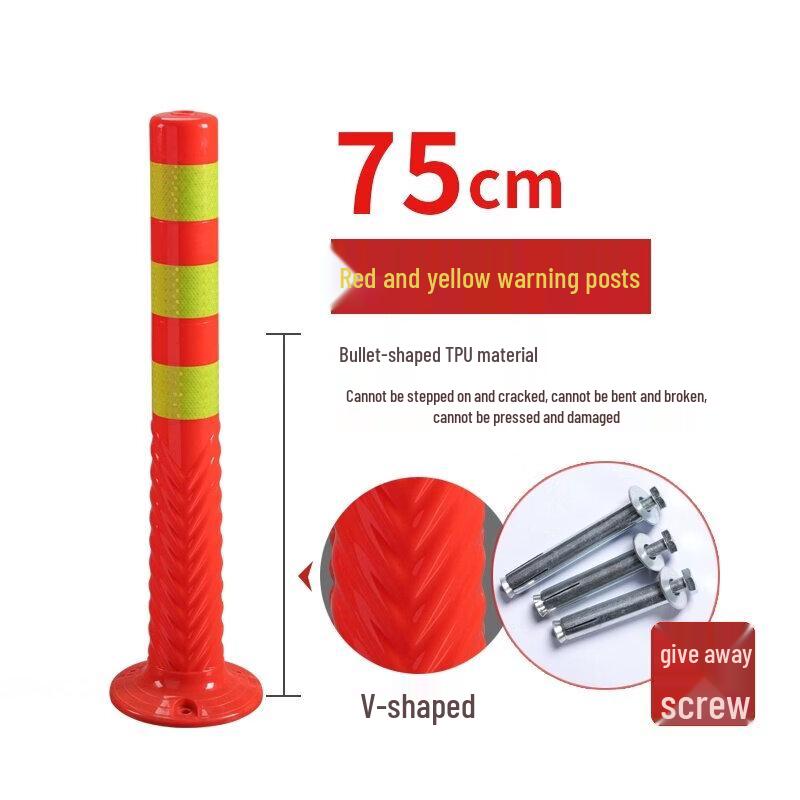 JPHZNB Flexible PU Traffic Warning Post