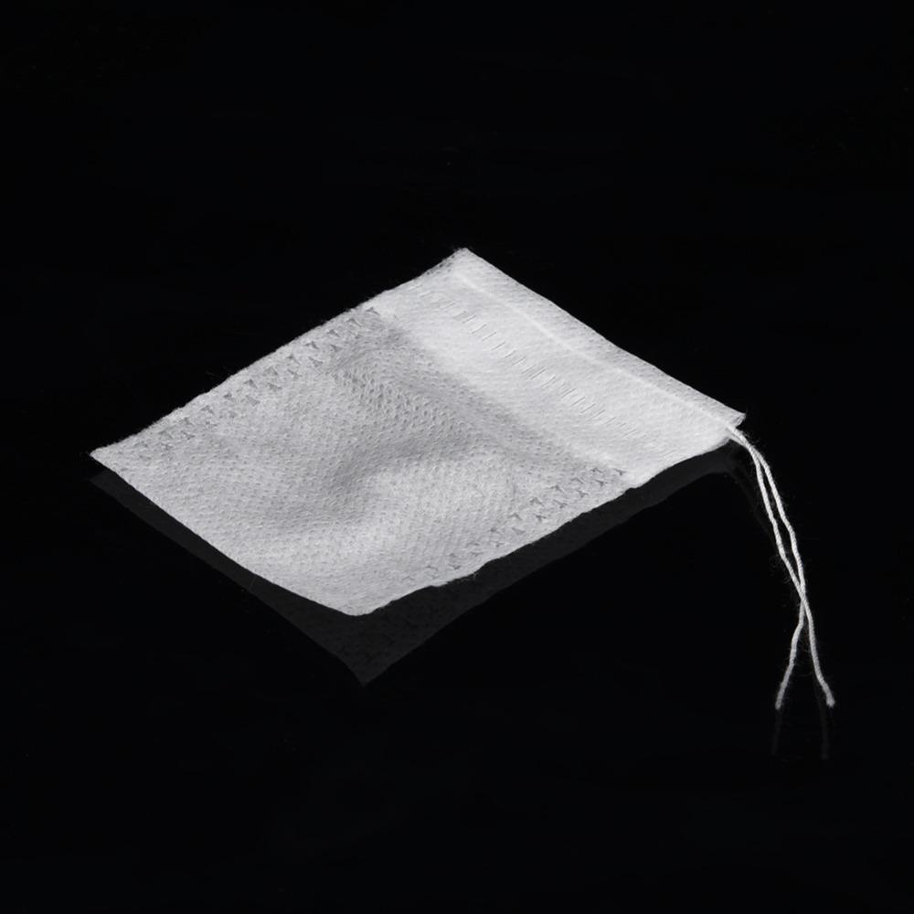 Kordelzug-Verschluss Leere Teefilterbeutel 5,5*7cm Größe Lose Blatt-Teefilterbeutel DIY Bastelgebrauch