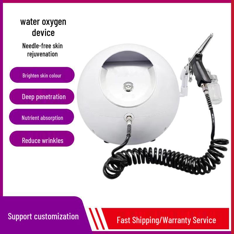 

Домашний сферический кислородный инжектор для высоконапорного увлажнения лица и косметической процедуры EU Standard