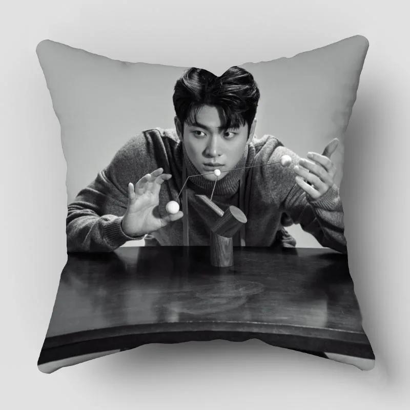 Kang Tae Oh Kpop Band Pillow Case Satin Fabric Pillowcase Decorative Pillow Cover Wedding Decorative 0421