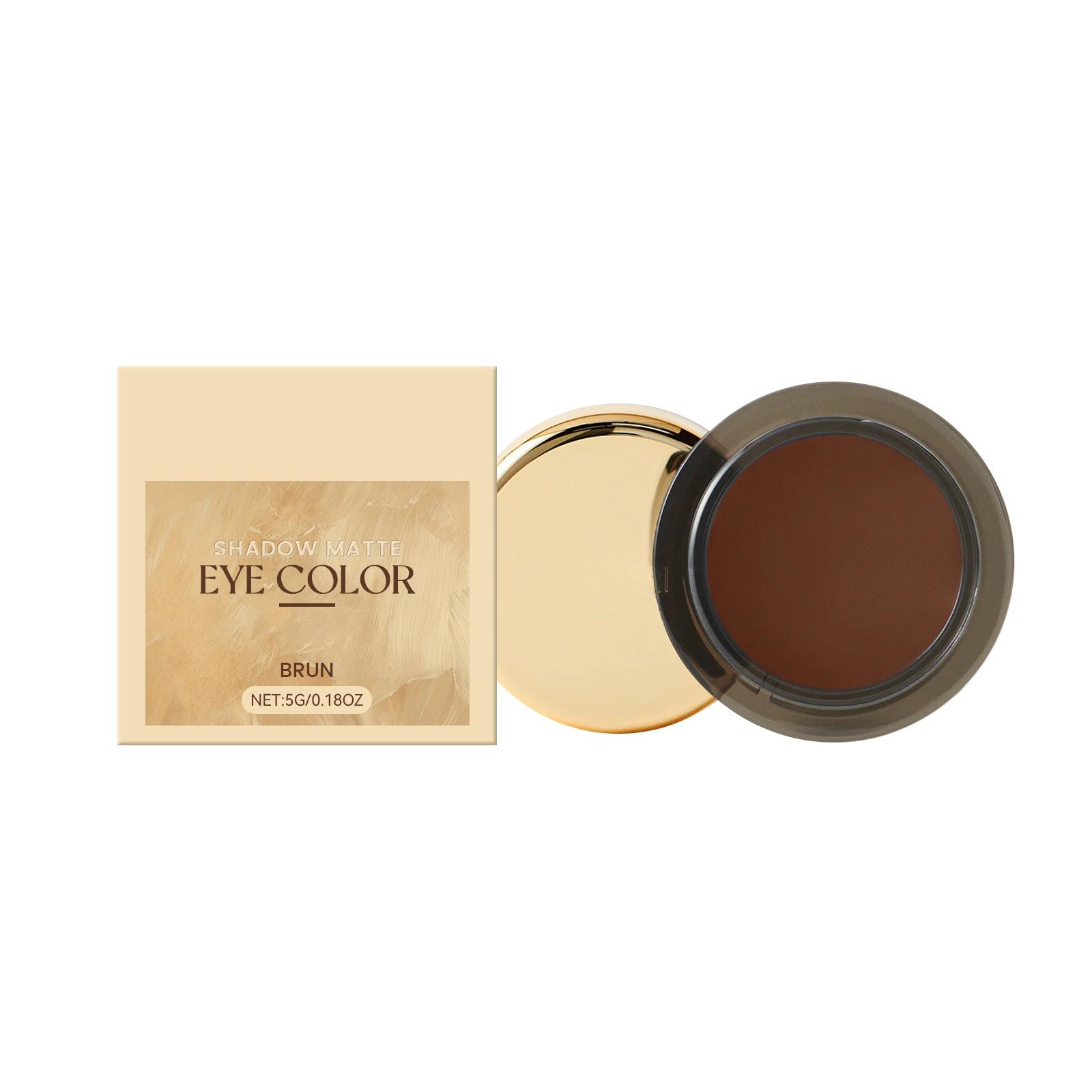 

Dazzling Single-color Eyeshadow, Highly Saturated And Easy To Apply, Colored Eyeshadow Brightens Daily Dopamine-colored Eye Makeup. One Size