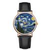 Impressionist Art Dial Watch: Casual, Fashionable, and Charming