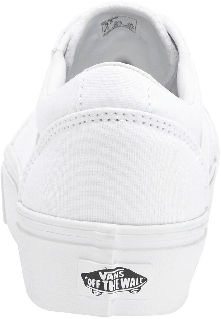 Кроссовки Vans Old Skool Platform white/white
