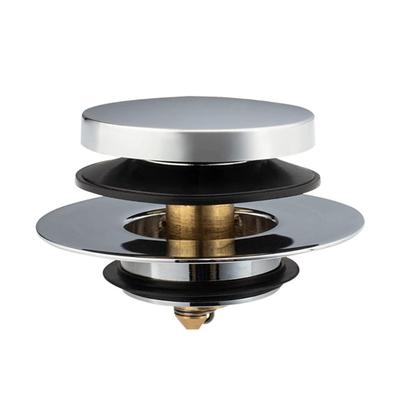 Easy Installs Bathtub Drain Replacement Trim Set  Finish Bathtub Drain Assembly with Toe Tap Stoppers for Household