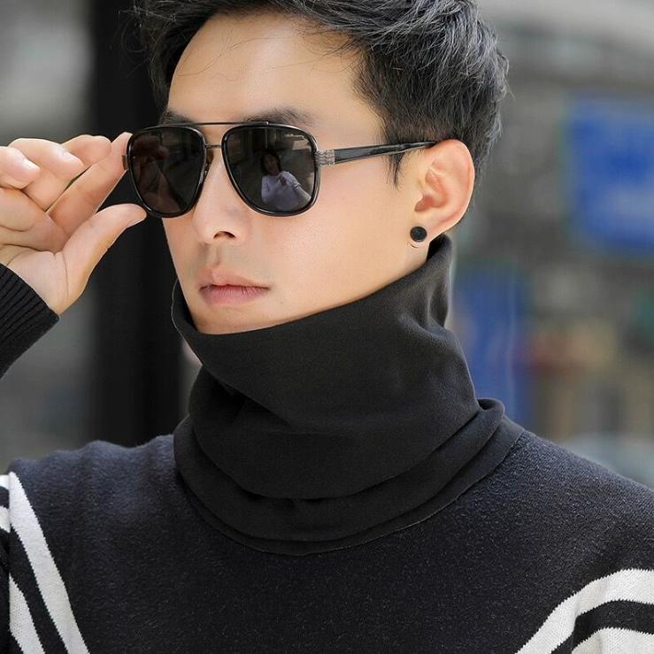New Neck Cover Cycling Scarf Neck Protection Small Scarf Men'S Face Mask Outdoor Windproof Scarves Party Gift