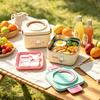 Stainless Steel Lunch Box Students Office Workers - 304 Food Container With Handle 1/2/3 Layers Leakproof Portable
