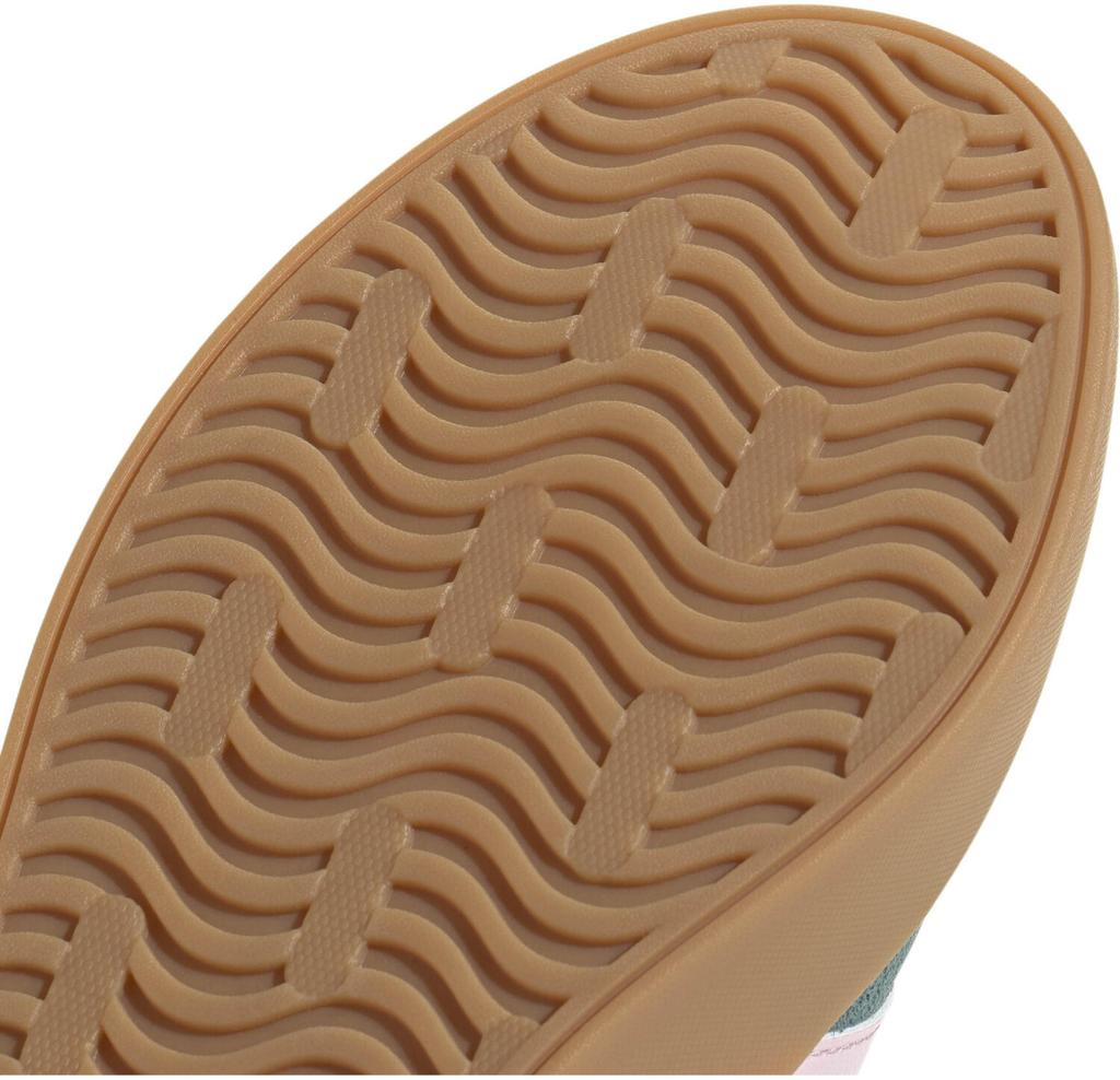 Women's Adidas VL Court 3.0 Preloved Teal/clear Pink/gold Metallic Sneakers