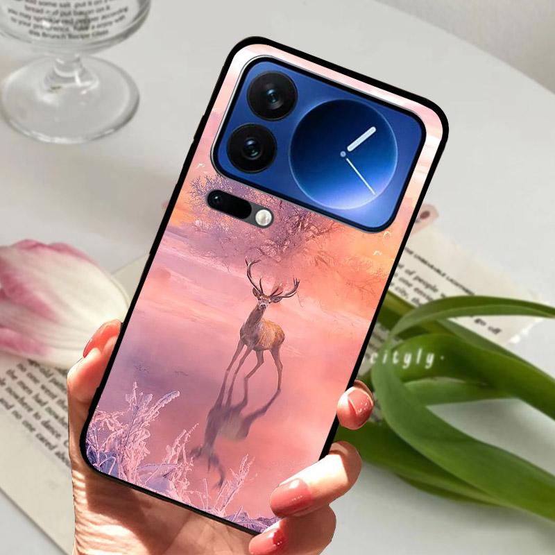 For Xiaomi Mi 17 Pro Max/17Pro Case Fashion Shockproof Protective Back Cover For Xiaomi 17 ProMax Soft TPU Silicone Phone Fundas