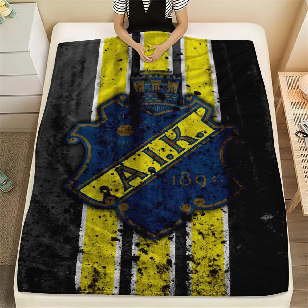 1PC AIK Print Flannel Blanket, High Quality Comfortable for All Seasons, Home Decor, Warmth and Comfort, Perfect for Christmas Gifts