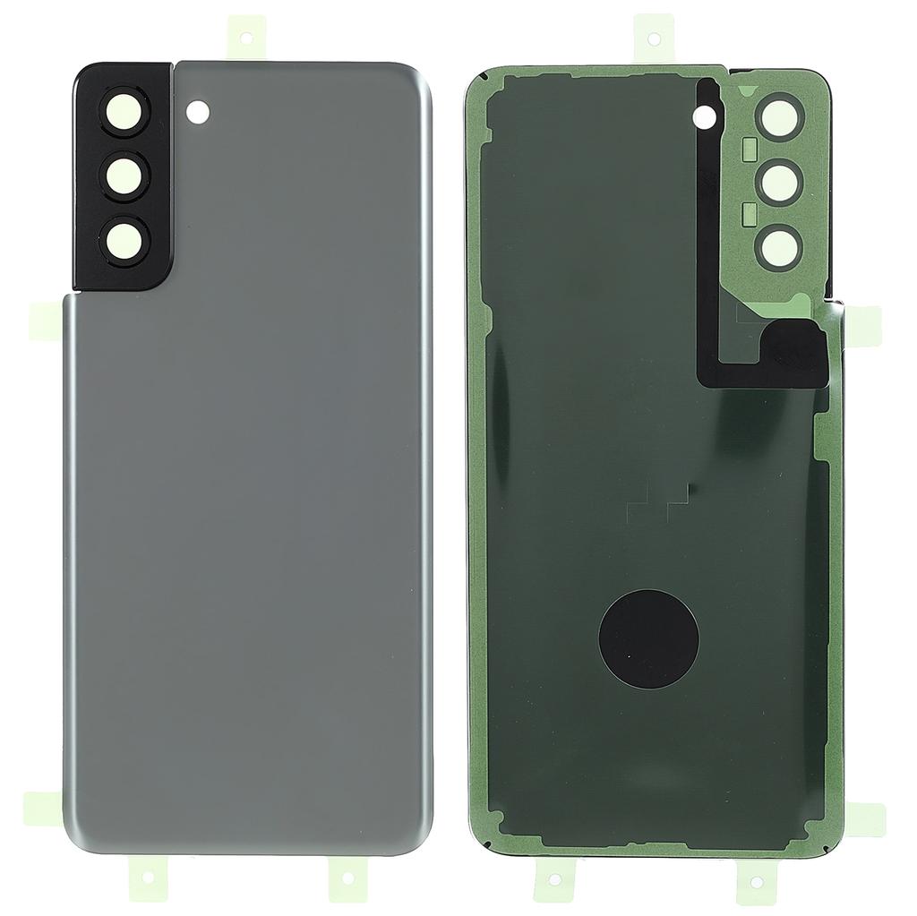 Für Samsung Galaxy S21+ 5G Gehäuse Akkudeckel Rückabdeckung Ersatzteile mit Kamera-Ringabdeckung (ohne Logo)