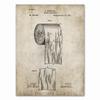 Bathroom Patent Vintage S Prints ,Toilet Roll,Cistern,Lavatory Design,Loo Canvas Painting Blueprints Home Wall Art Decor