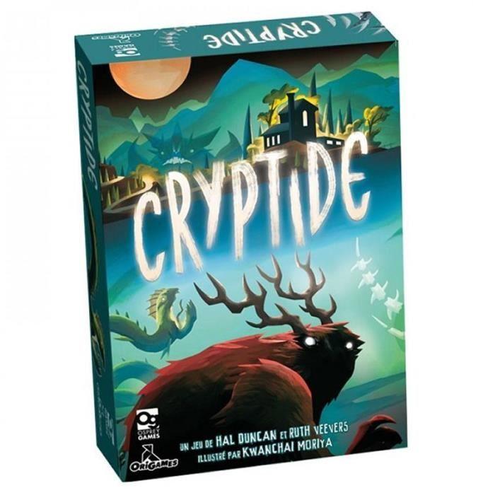 Jeu de société - Cryptide - Enquête sur créature légendaire - À partir de 10 ans - Amusement en famille