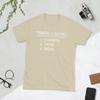 List of Ironic Things I Hate TShirt for Unisex Awesome Pure Cotton Tees Crewneck Short Sleeve T Shirt Plus Size Clothing