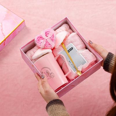 Women's Gift Set: Ceramic Mug & Towel for Weddings, Birthdays, Parties, and Graduation