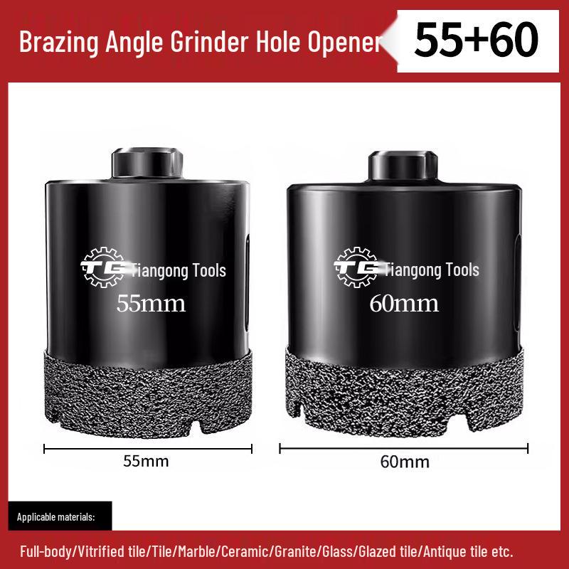 Tiangong Multi-Material Dry Drill Bit for Angle Grinders (Tile, Marble, Glass)