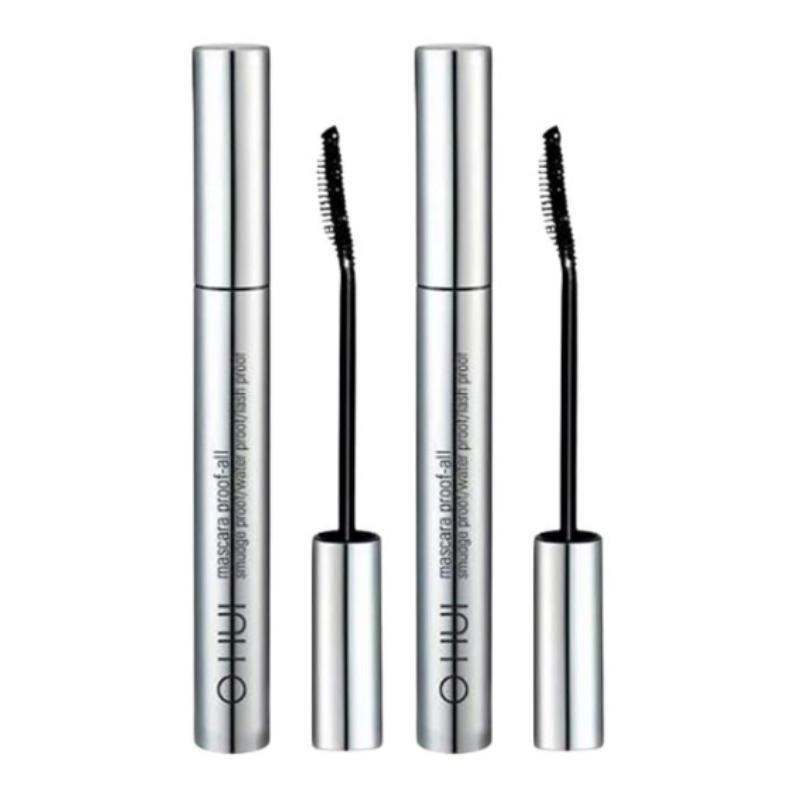 OHUI Mascara Proof-All 8ml – Smudge-Proof Long-Lasting Mascara for Curl, Volume & Definition, Waterproof Korean Eye Makeup
