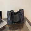 High Value Bag Women'S Trend Line Diamond Shoulder Bag Large Capacity Splicing Tote Bag Commuter Bag