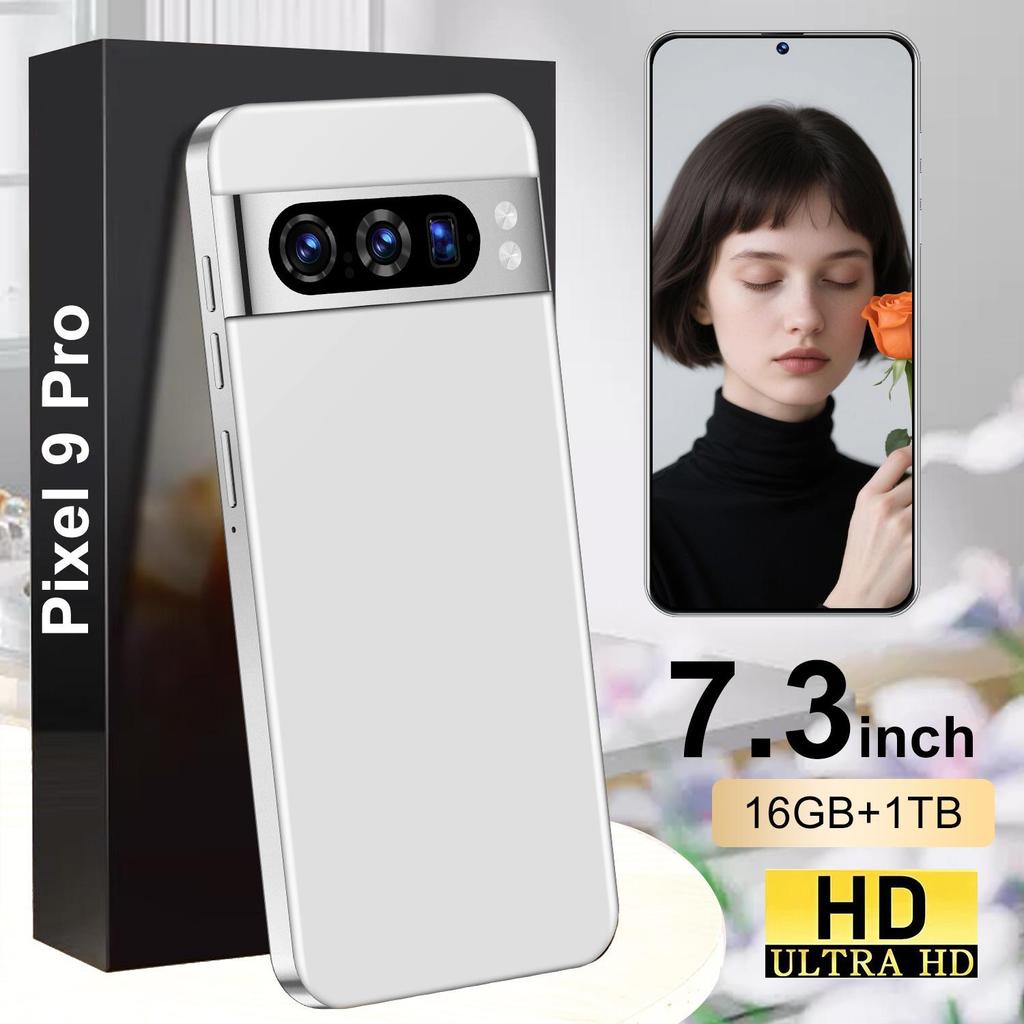 Popular Pixel 9 Pro Android Smartphone: 7.3'' Large Screen, 16GB+1TB
