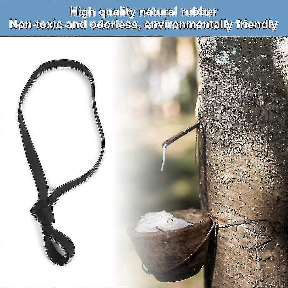 35 Pcs Black Rubber Elastic Bands Set Of Large Thick Elastic Bands Durable-lian