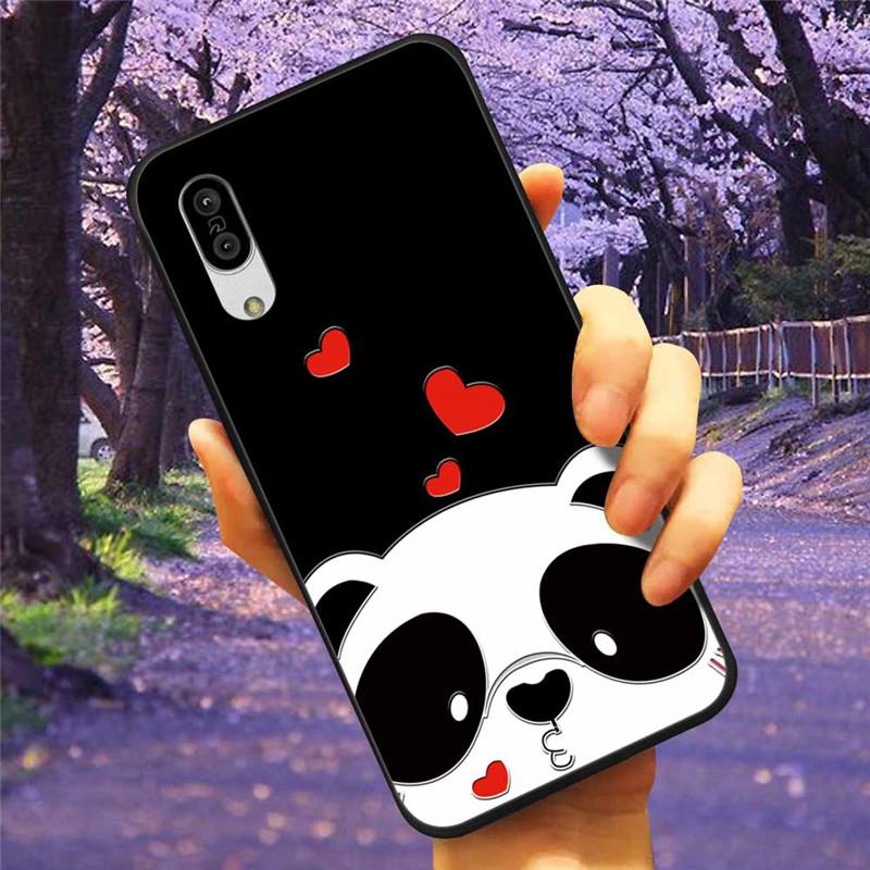 For Sharp Aquos Sense3 Case 3D Flower Relief Silicone Soft Emboss Cover For Sharp Aquos Sense 3 Lite Sense6 6 Luxury Cartoon