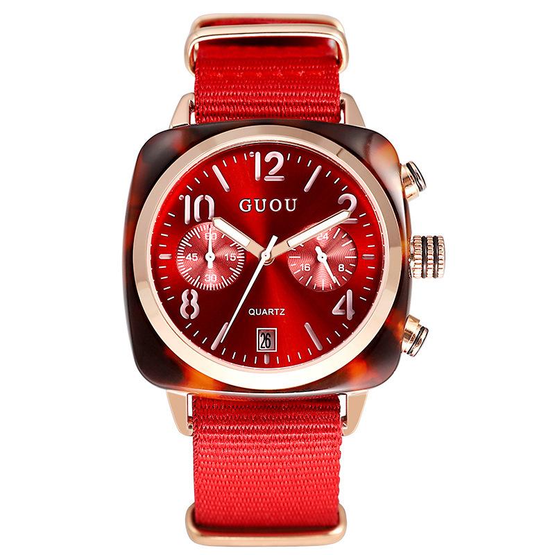 Women's Large Dial Watch Women's Waterproof Fashion Trend New Fashion Watch Watch