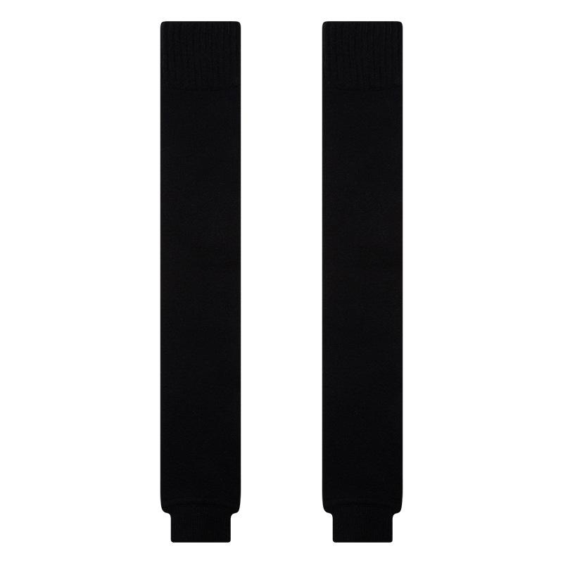 Over-knee Long Stockings - Children's Autumn/winter Padded Thick Warm Knee Guards for Legs, Stretchy Pure Color Simple Pressure Stockings