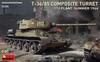 MiniArt Scale Soviet Composite Factory Summer Plastic Model Kit MA35306 1/35 T-34-85 Turret, No. 112, 1944,