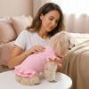 Soft Comfortable Pet Princess Dresses Lover Pattern Doggy Sleeveless Apparel  Pet Show