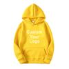 Warm Fleece Hoodies Customized Unisex Classic Hooded Sweatshirt