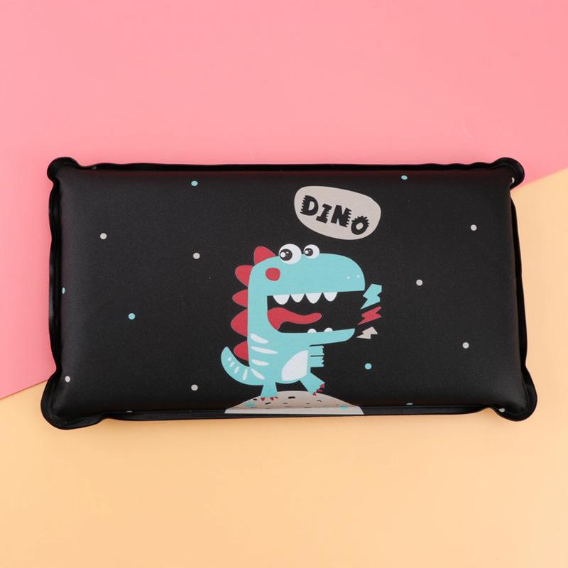 adult cooling sponge ice pad, children s breathable bubble cotton cooling pillow, cartoon ice pad, refreshing чёрный