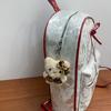 Schoolbag Korean Version of College Style Women's Shoulder Bag 1011 New Summer Fashion Bow Small Backpack Shopping Commuter Bag