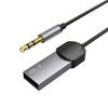 Tech-Protect Ultraboost Bluetooth Aux Audio Adapter Cable Grey
