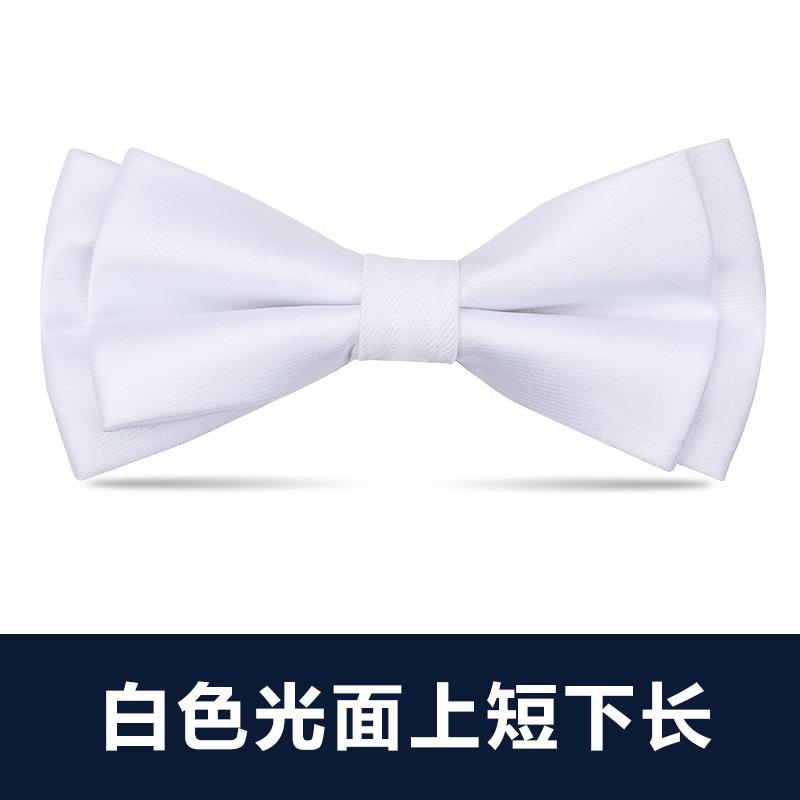 Men'S Double Bow Tie Groom Best Man Burgundy Black Dress Shirt Wedding British Korean Edition Bow Women