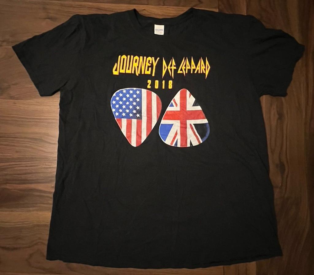 Journey 2018 Tour Band Rock Vintage S-4XL Men's T-Shirt Cotton VA521