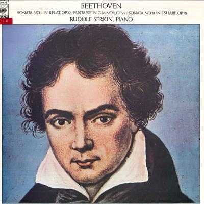 LP deska RUDOLF SERKIN(KLAVÍR) - Beethovenova/Klavírní sonáta č. 11 v Bf SOCO75 CBSSONY 1973 Japonsko Klasická hudba Použité
