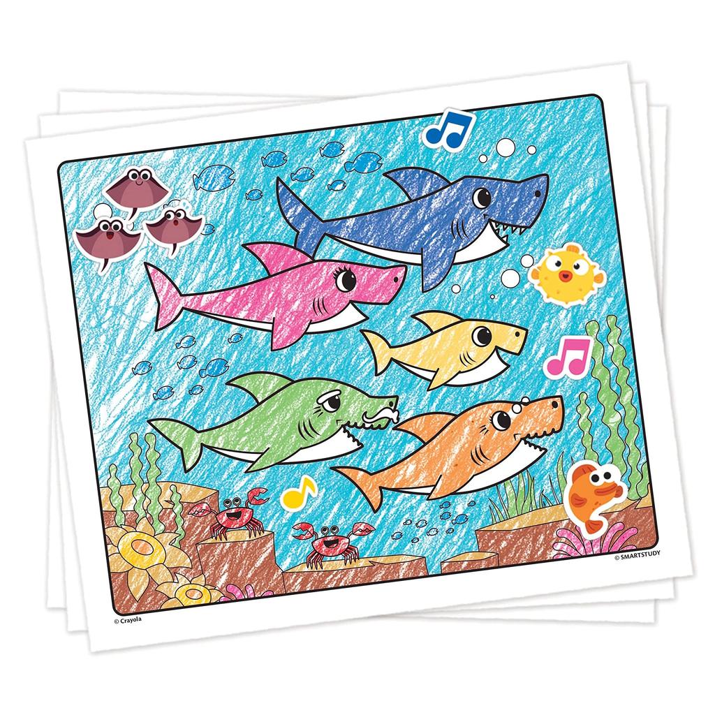 Crayola Baby Shark Coloring Book 04-0813