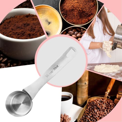 No-brand Stainless Steel Measuring Spoon (1 piece) Measuring Tool Measuring Spoon 80ml 30ml