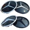 Car Sticker 1Pc Car Front Grille Star Logo Badge Mirror Bottom 3D ABS Logo for Mercedes-Benz W205 W176 W212 W218 C117 CLA GLA CL