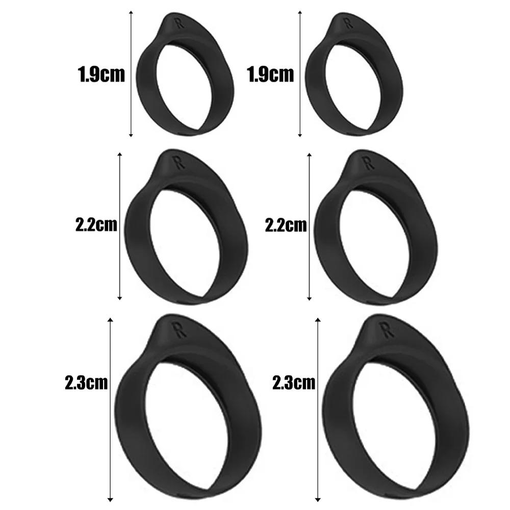 6/3 Paia per Auricolari Wireless Samsung Galaxy Buds FE Punte in Silicone Tappi per Orecchie Anti-scivolo Ganci per Orecchie per Galaxy Buds FE