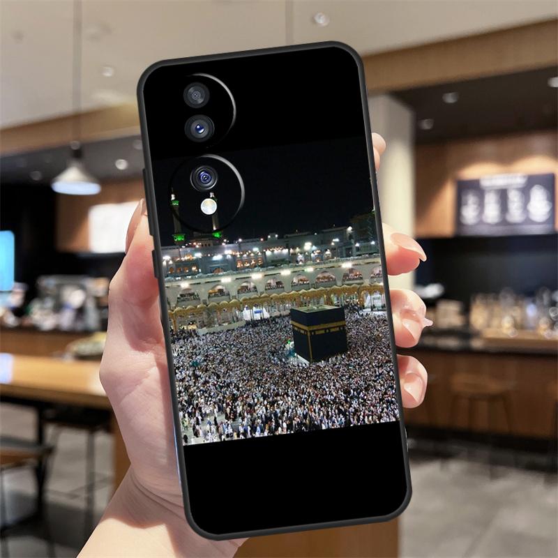

Islamic Muslim Pilgrims in Mecca Case For Honor Magic 8 Lite 5 6 7 Pro Honor Win RT 400 200 50 70 90 X8c X9a X9b X9c X9d Cover Honor X8c