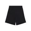 Maison Kitsune SS24 Solid Color Drawstring Pocket Mid Waist Casual Shorts Men Shorts Black MM01111KM0321-O197