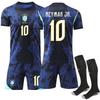 Completo Maglia da trasferta Mondiali 2026 Brasile - Neymar 10