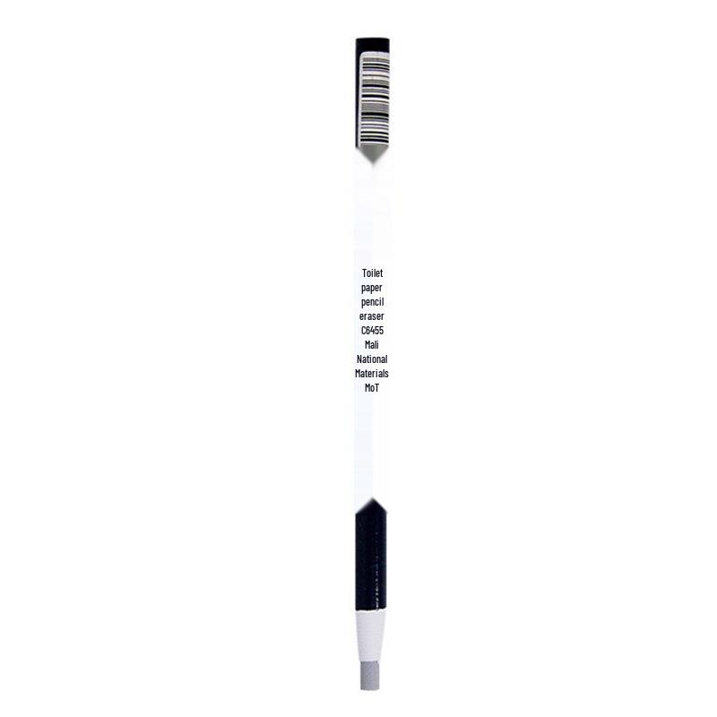 Mali Creative Tearable Art Eraser for Kids: Rubber Pen, School Stationery & Drawing Tool серый