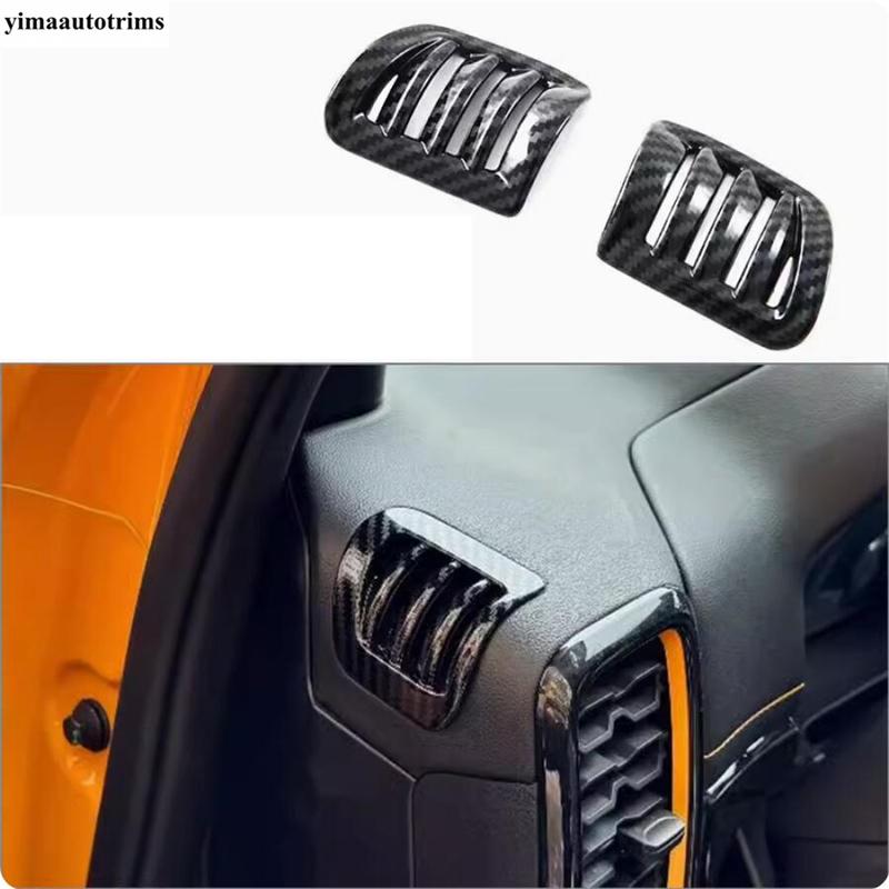 Head Lamp / Window Lift / Gear Shift Head / AC Air Condition Outlet Vent Cover Trim Accessories For Ford Ranger 2024 2025